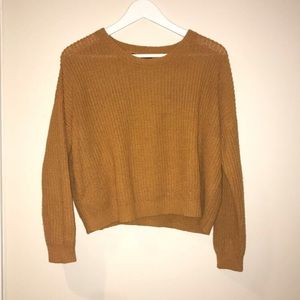 Mustard Fall Sweater